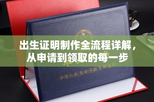 南康出生证明制作全流程详解，从申请到领取的每一步
