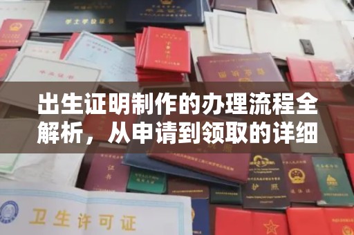 南康出生证明制作的办理流程全解析，从申请到领取的详细指南