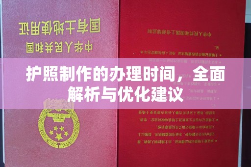 南康护照制作的办理时间，全面解析与优化建议