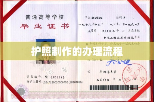 南康护照制作的办理流程