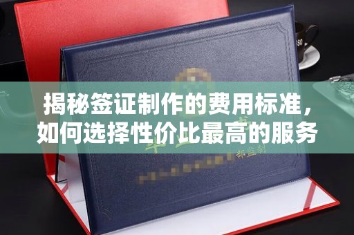 南康揭秘签证制作的费用标准，如何选择性价比最高的服务？